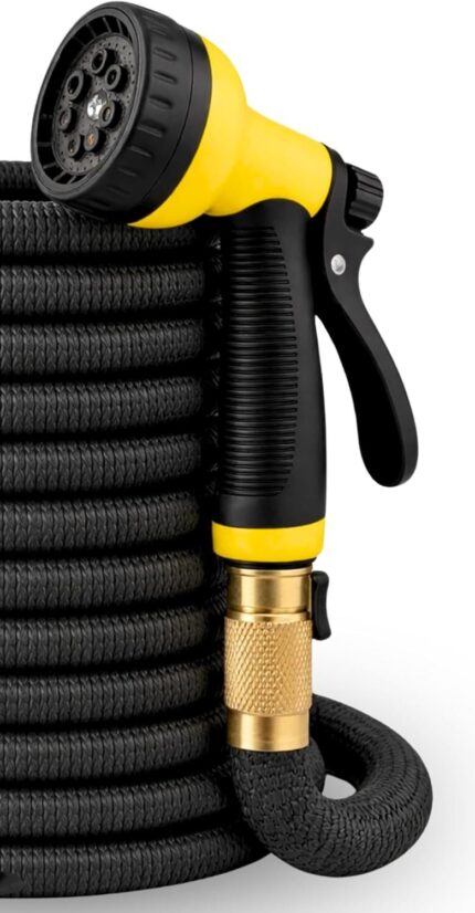 Expandable Watering Hose with Spray Nozzle