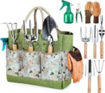 Essential Garden Tool Kit with Tote