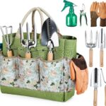 Essential Garden Tool Kit with Tote