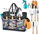 Essential Garden Tool Kit with Tote