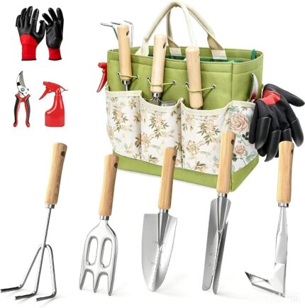 Nine-Piece Garden Tool Set