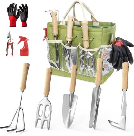 Nine-Piece Garden Tool Set
