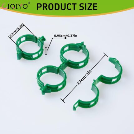 100-Piece Plant Support Clips
