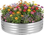 Circular Metal Garden Planter