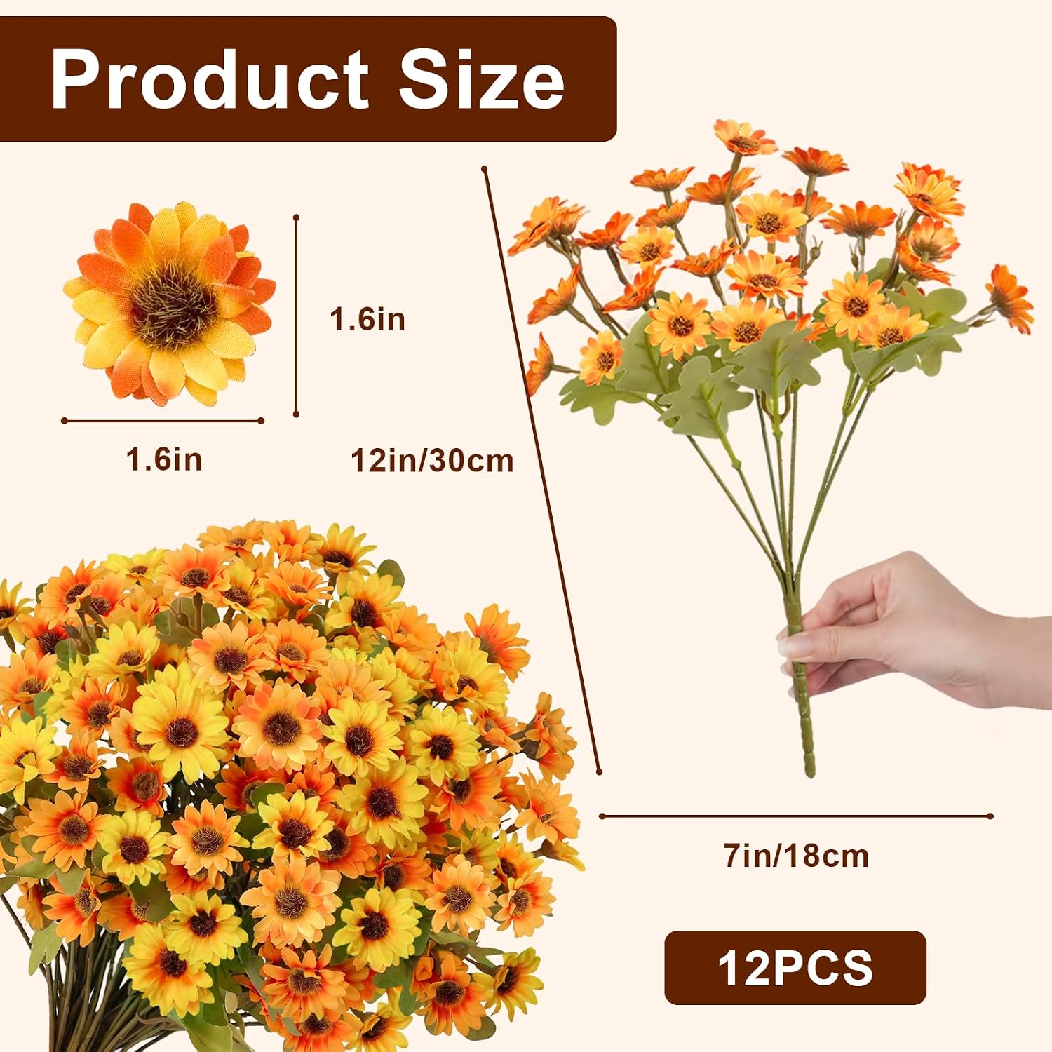 Twelve Bundle UV Resistant Mums