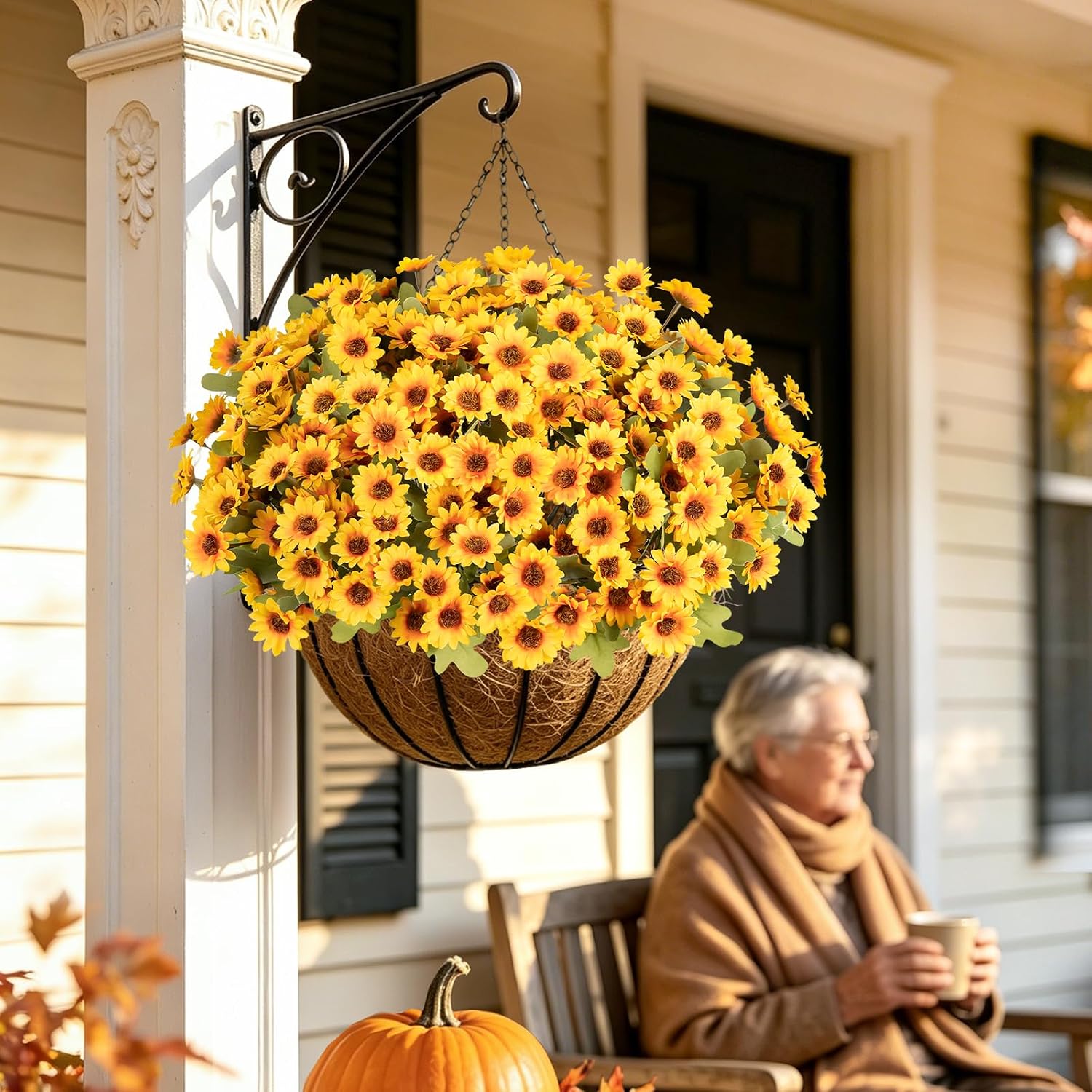 Twelve Bundles Artificial Floral Mums