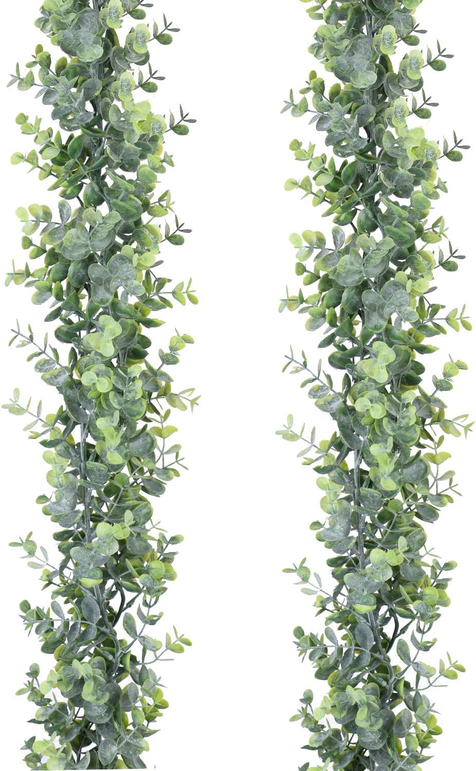 Two Artificial Eucalyptus Garlands